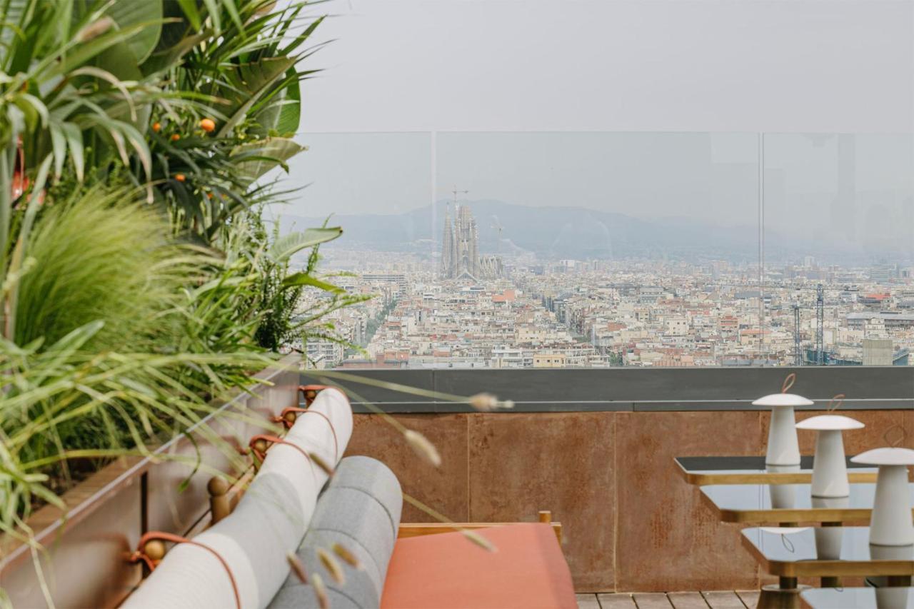 Nobu Hotel Barcellona Esterno foto View from the rooftop