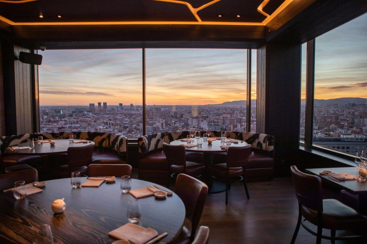 Nobu Hotel Barcellona Esterno foto The interior of the restaurant