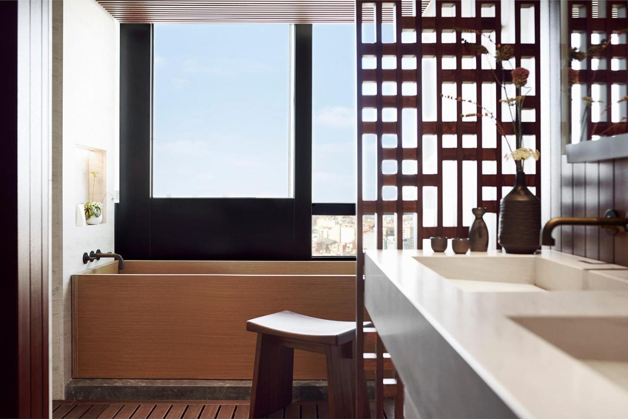 Nobu Hotel Barcellona Esterno foto Bathroom